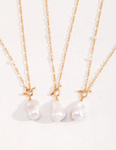 Celeste Baroque Pearl Necklace
