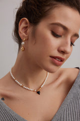 Aurora Baroque Pearl Earrings