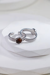 Noir & Solis Gemstone Ring