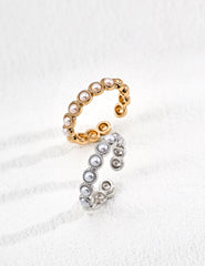 Luna Pearl Ring