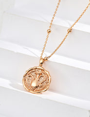 Wishkeeper – Lapis Lazuli Pendant Necklace in S925 Silver