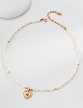 Heart of Pearl – Natural Pearl Pendant Necklace