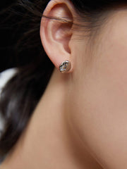 Sterling Silver Minimalist Stud Earrings