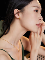 Sterling Silver Minimalist Stud Earrings