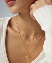 Starlit Crescent – Sterling Silver Moon & Stars Necklace