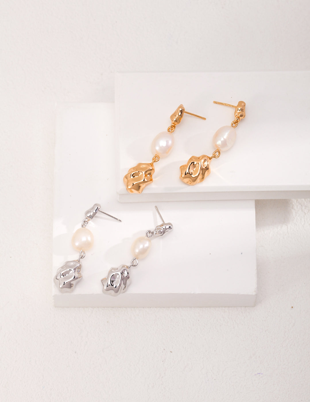Aurora Baroque Pearl Earrings