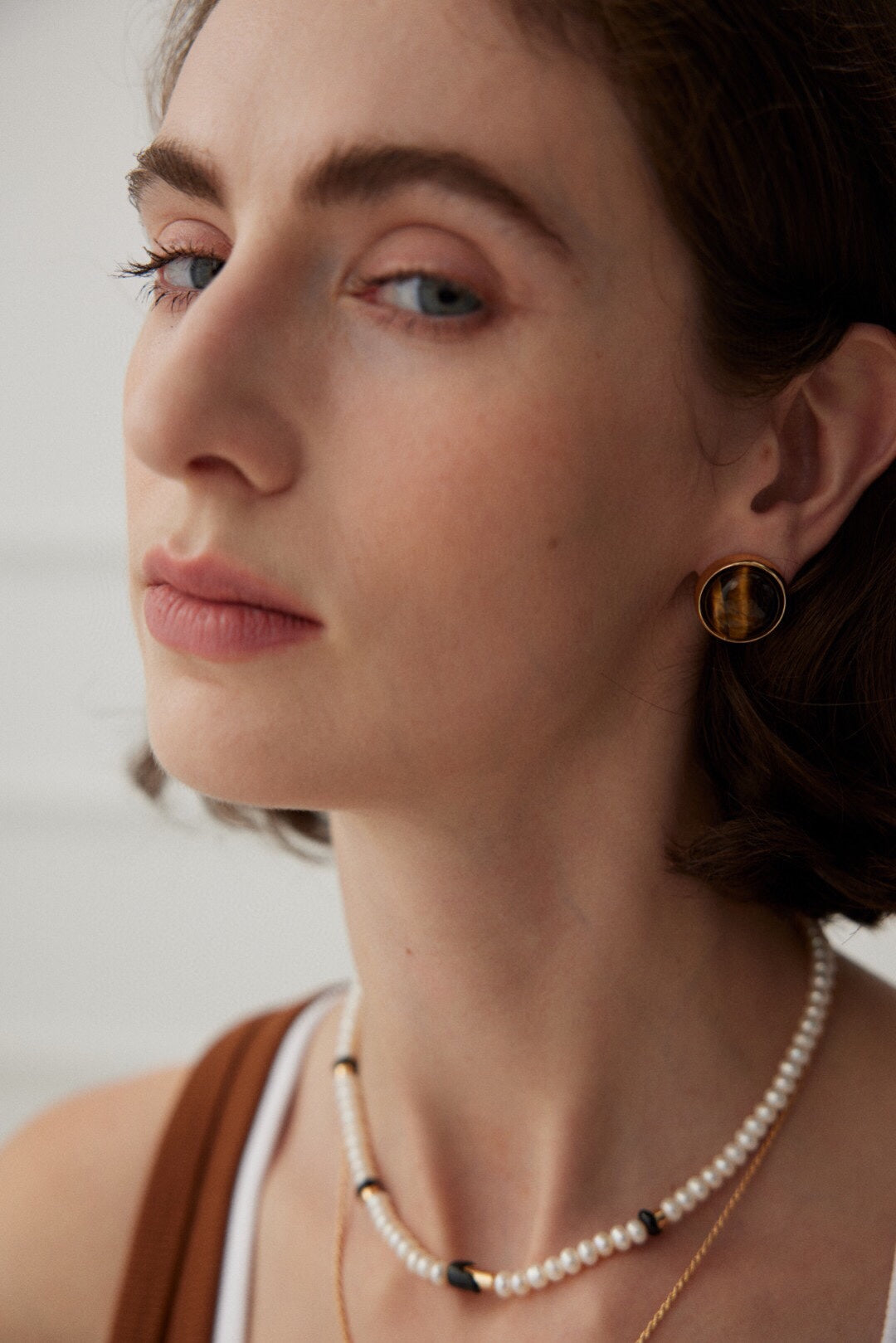 Solara Tiger’s Eye Earrings