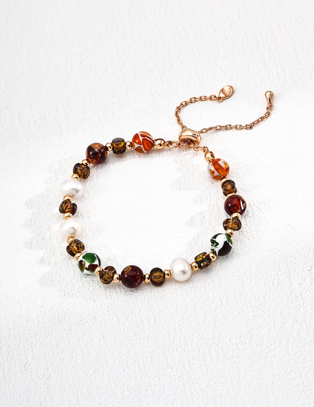 Natural Pearl & Aurora Shell Beads