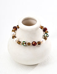 Natural Pearl & Aurora Shell Beads