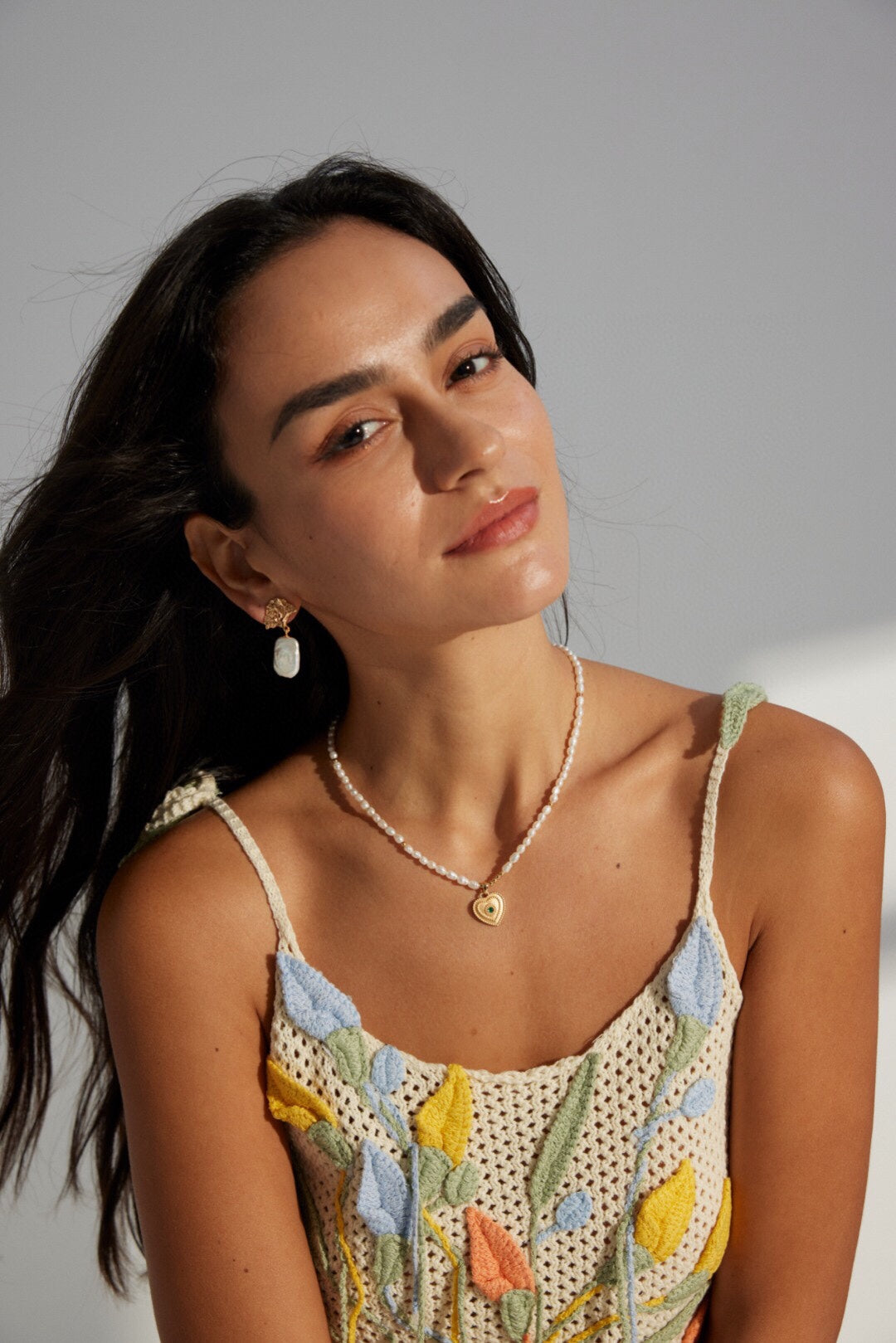 Heart of Pearl – Natural Pearl Pendant Necklace