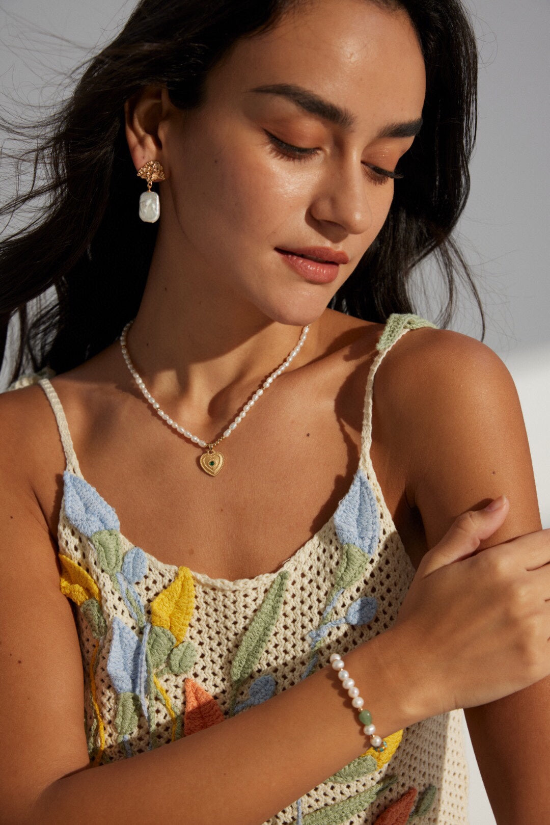 Heart of Pearl – Natural Pearl Pendant Necklace