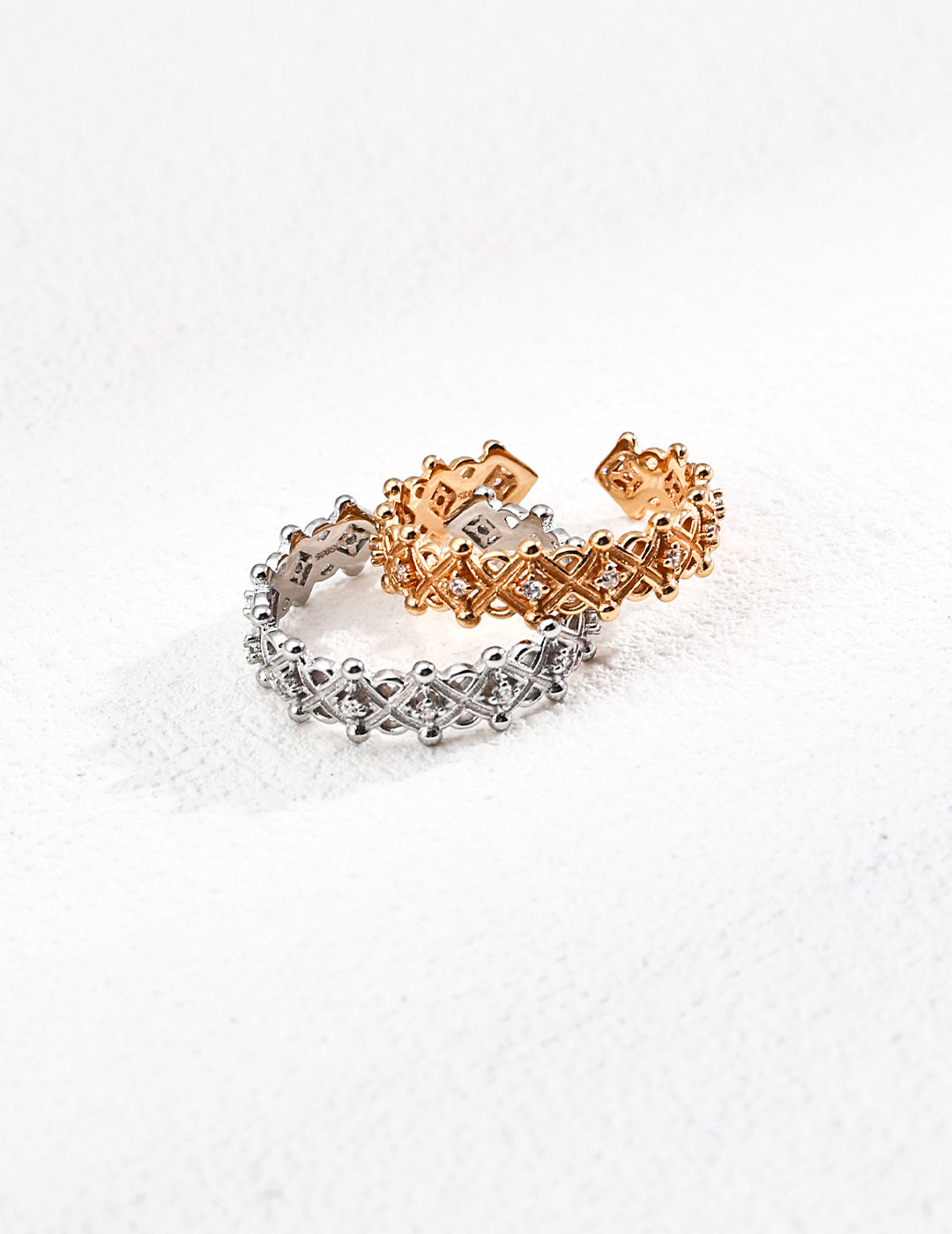 Modern Glow Ring – S925 Silver & CZ Sparkle