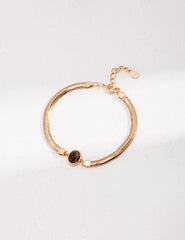 Natural Lapis Lazuli & Tiger Eye Bracelet