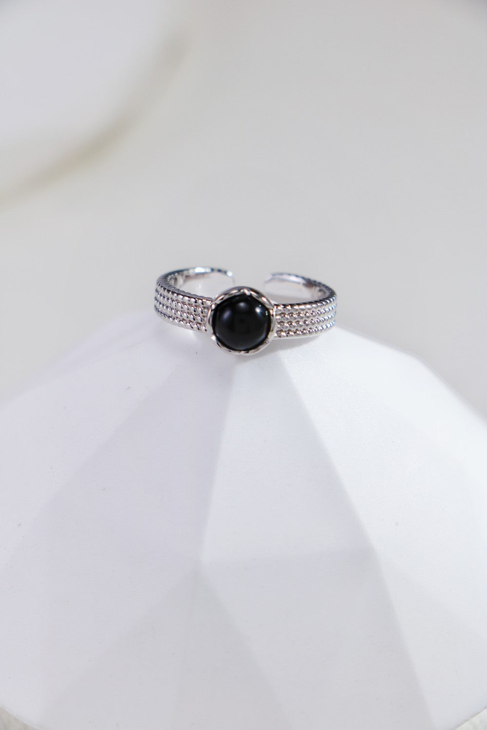 Noir & Solis Gemstone Ring