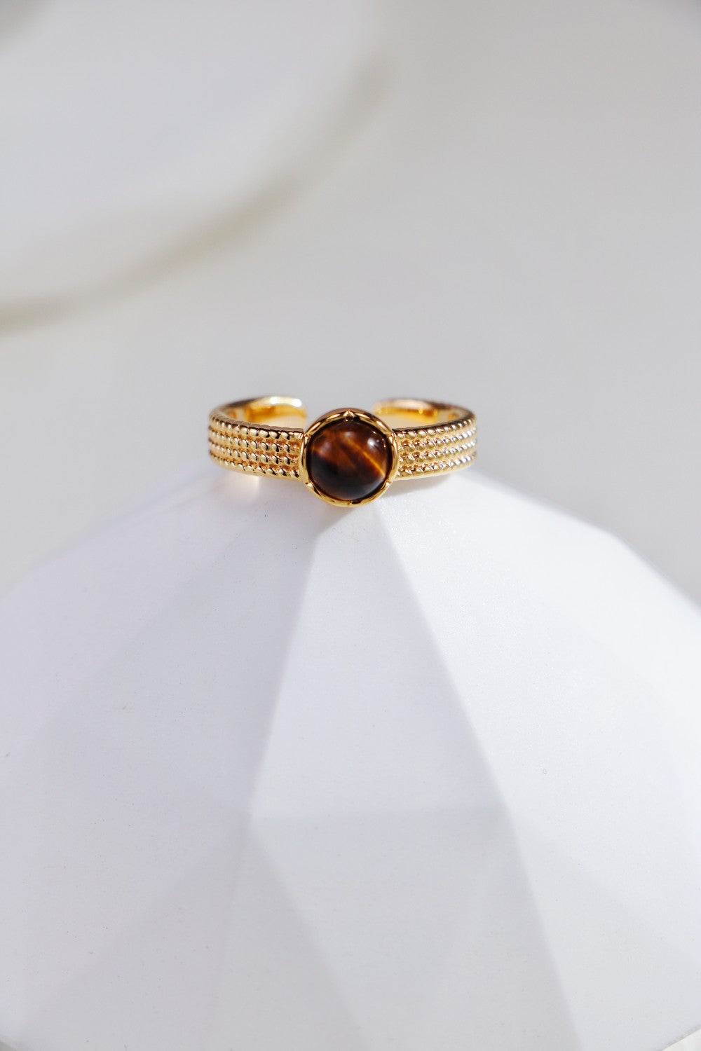 Noir & Solis Gemstone Ring